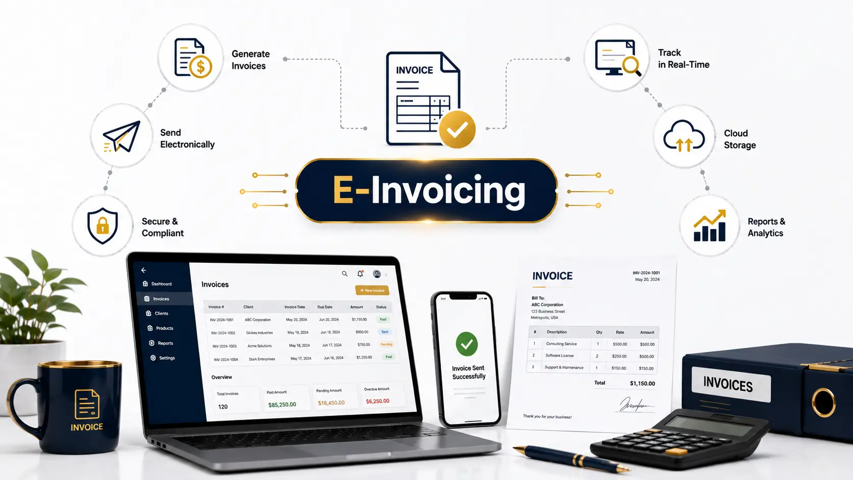 Benefits of E-Invoicing
